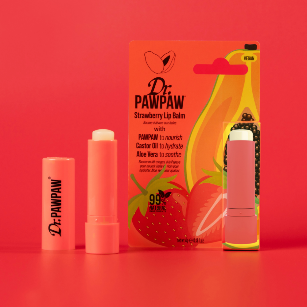 Dr. PawPaw Strawberry Balm Twist Up 4g