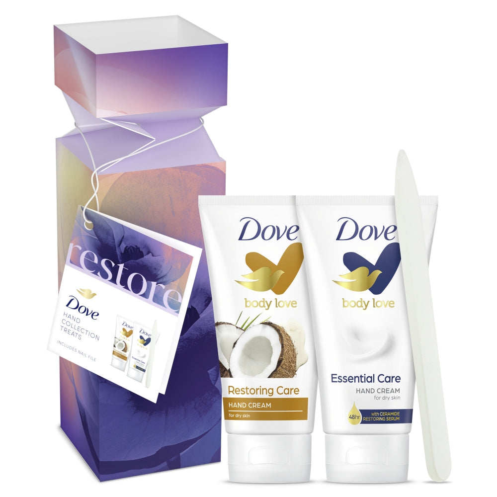 Dove Rest Hand Treats & Nail File Gift Set