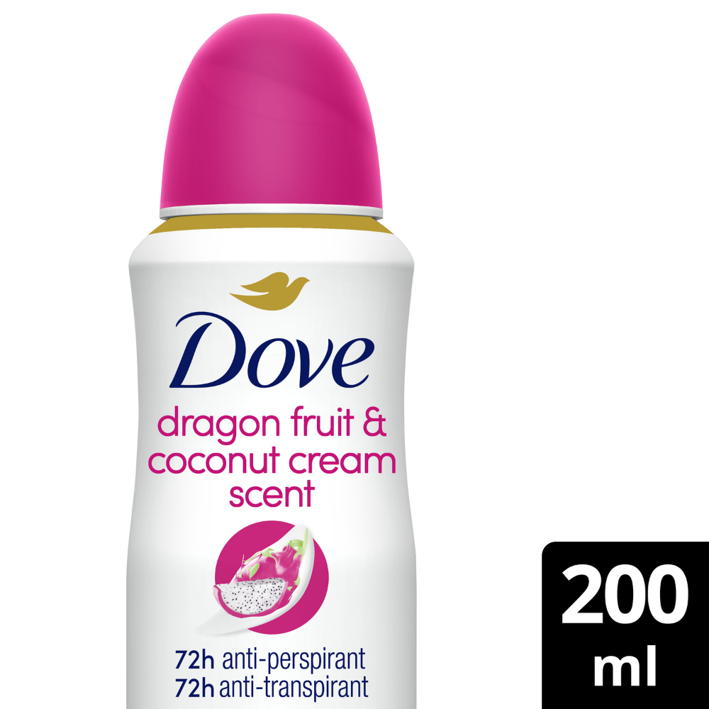 Dove Advanced Care 72h Go Fresh Dragonfruit & Coconut Anti-Perspirant Deodorant Spray 200ml