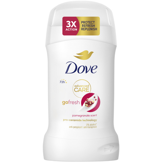 Dove Advanced Care 72h Go Fresh Pomegranate Anti-Perspirant Deodorant Stick 50ml
