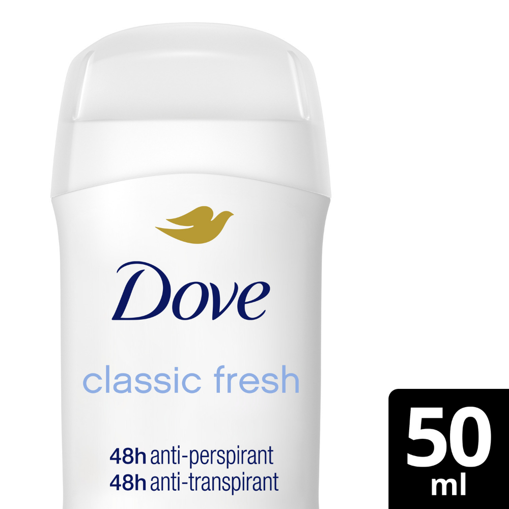 Dove Classic Fresh 48h Anti-Perspirant Deodorant Stick 50ml