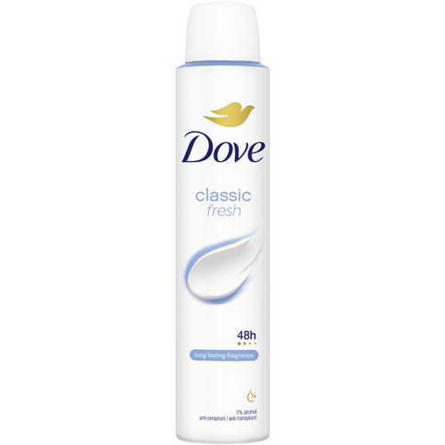 Dove Classic Fresh 48h Anti-Perspirant Deodorant Spray 200ml