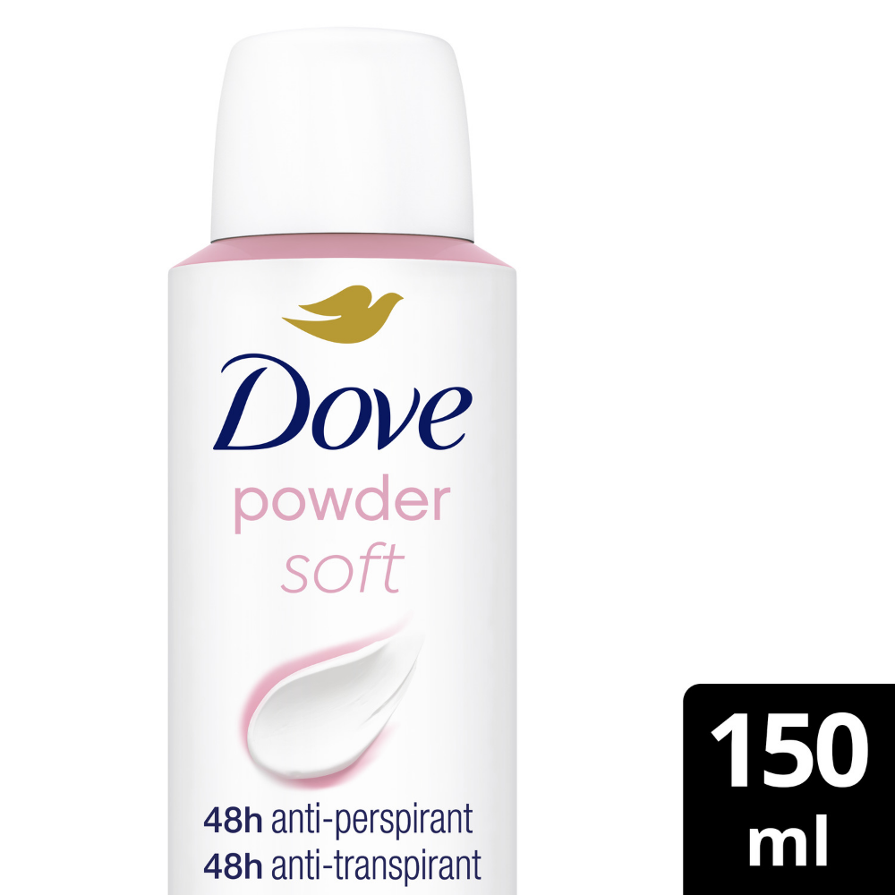 Dove Powder Soft 48h Anti-Perspirant Deodorant Spray 150ml