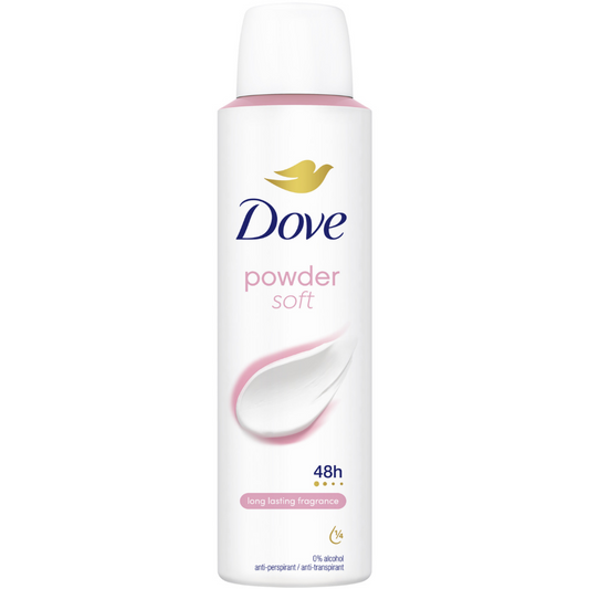 Dove Powder Soft 48h Anti-Perspirant Deodorant Spray 150ml