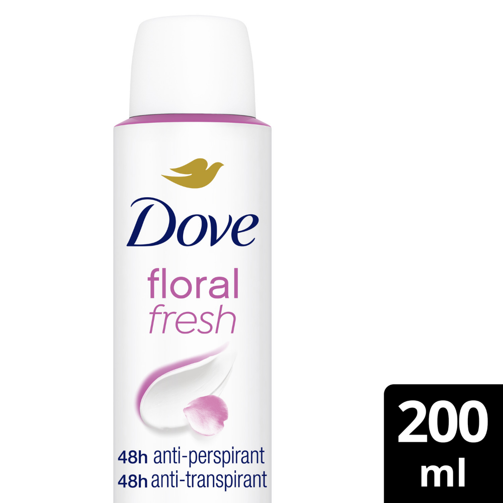 Dove Floral Fresh 48h Anti-Perspirant Deodorant Spray 200ml