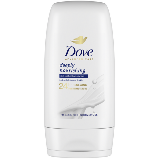 Dove Advanced Care Deeply Nourishing Body Wash 55ml