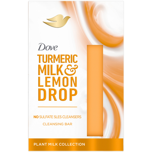 Dove Turmeric Milk & Lemon Drop Cleansing Bar 141g