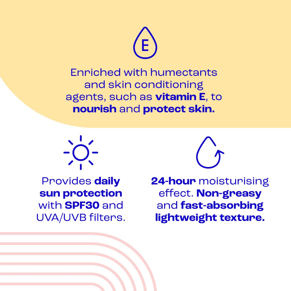 E45 Face Daily Protect Moisturiser SPF30 50ml