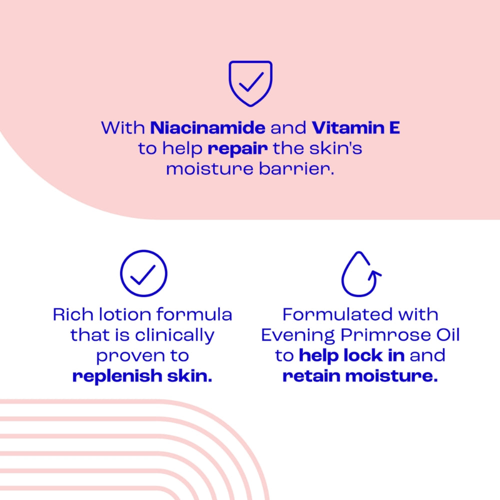 E45 Rich 24h Body Lotion Moisturiser 400ml