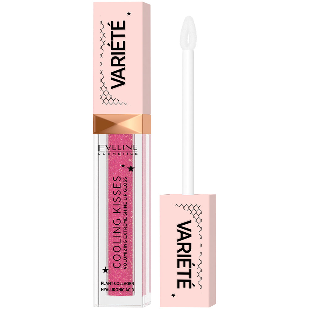 Eveline Cosmetics Variete Cooling Kisses Volumising Extreme Lip Gloss 6.8ml