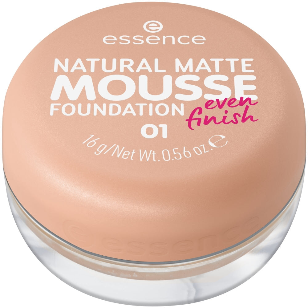 Essence Natural Matte Mousse Foundation 16g
