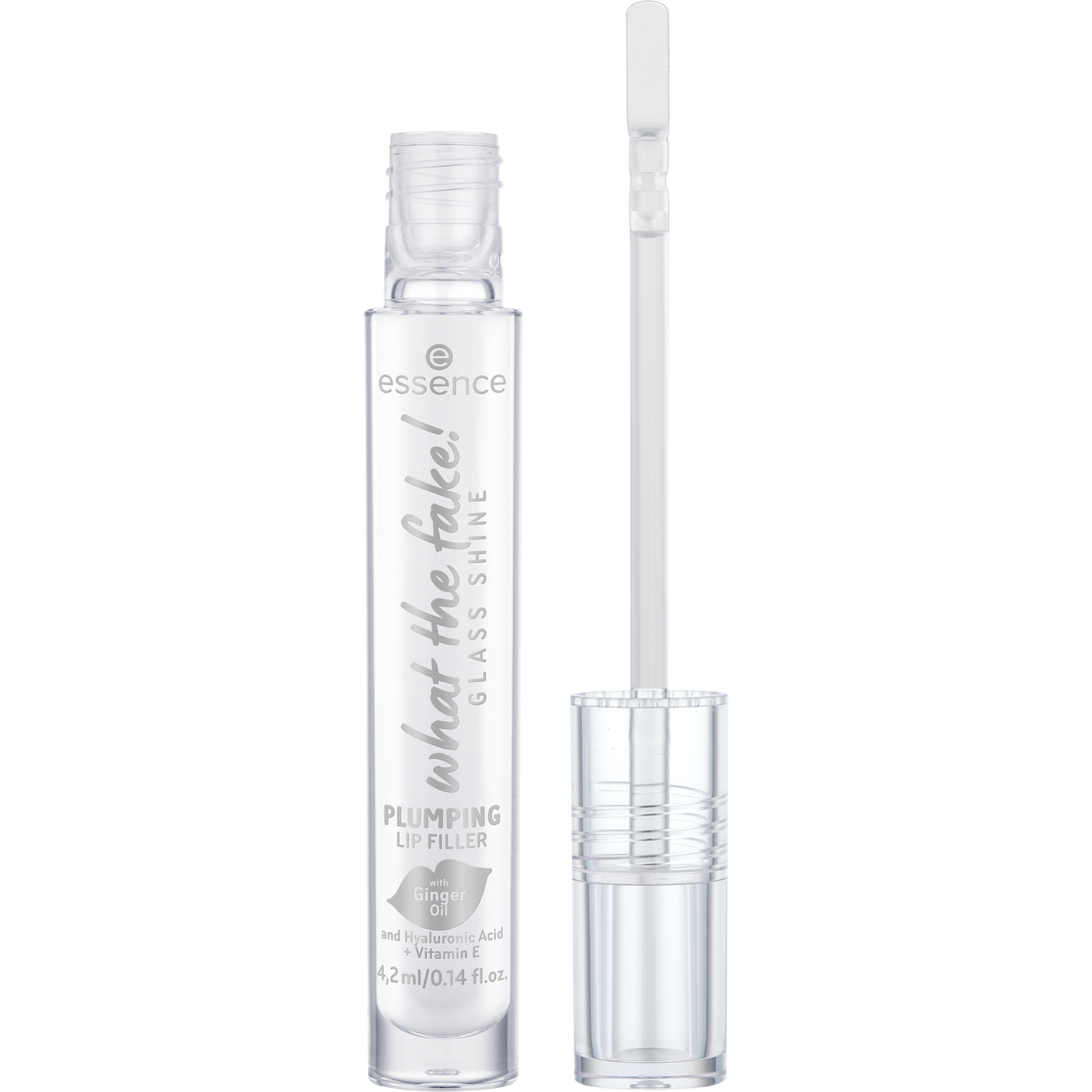 Essence What The Fake Glass Shine Lip Filler 01 Oh So Glassy 4.2ml