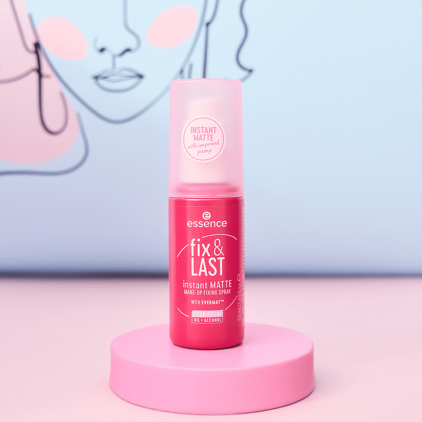 Essence Fix & Last Instant Matte Makeup Fixing Spray 50ml