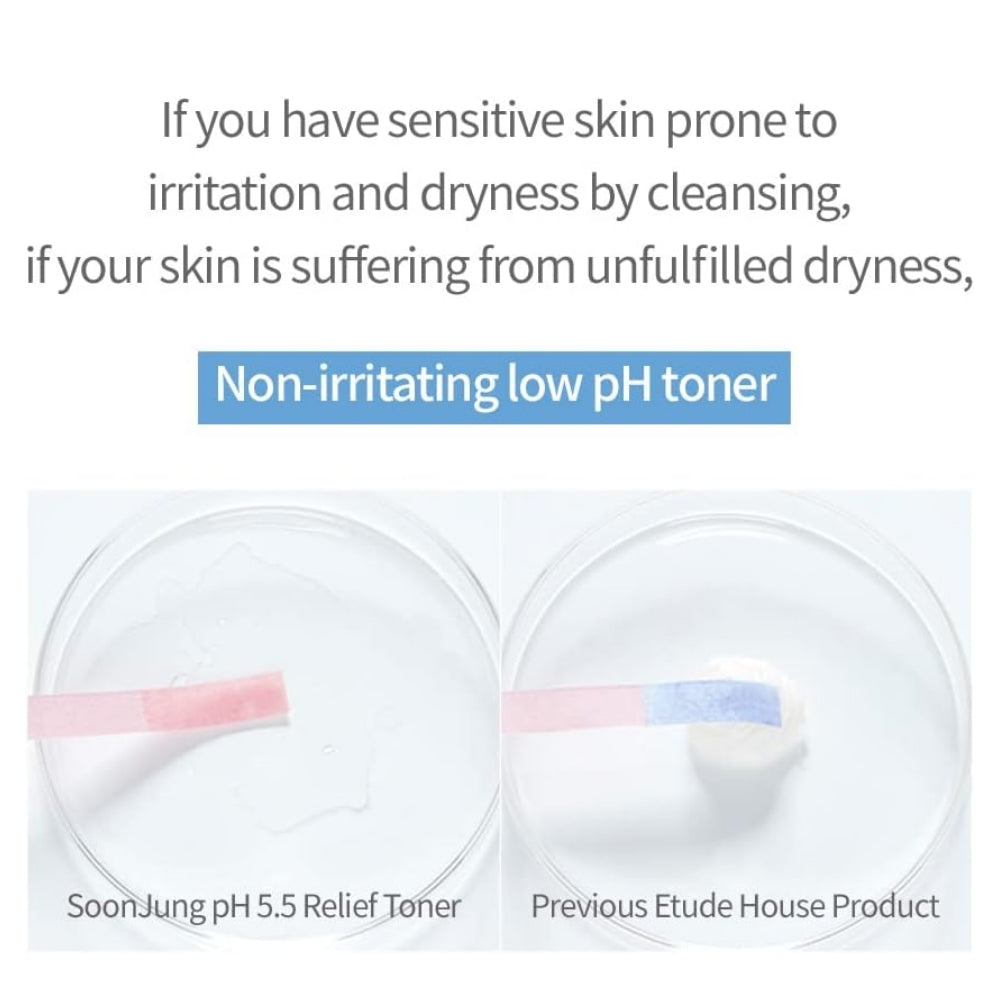 Etude House SoonJung pH 5.5 Relief Toner 200ml