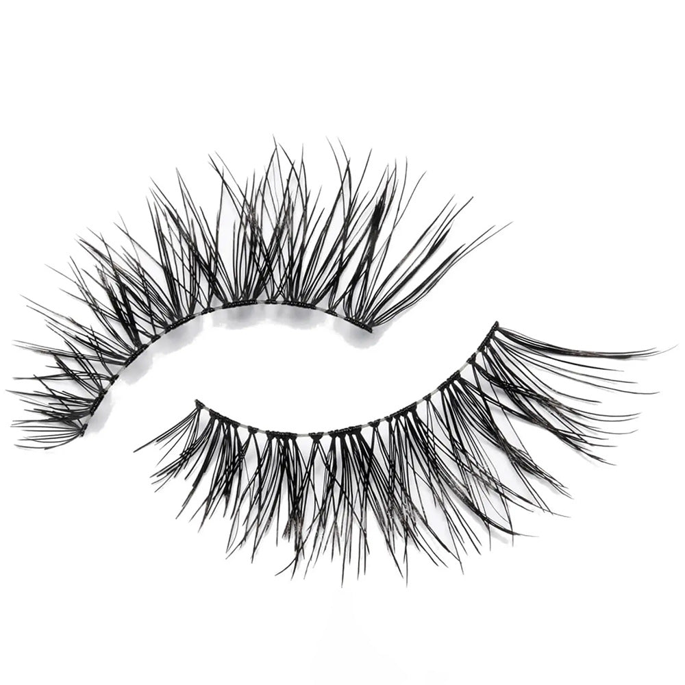 Eylure 3/4 Length 008 Light & Wispy Strip Lashes Black
