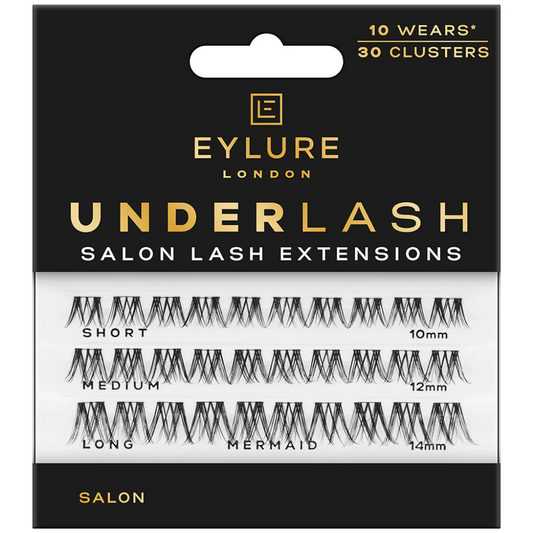 Eylure Underlash Salon Lash Extensions Individual Lash Clusters Mermaid Black