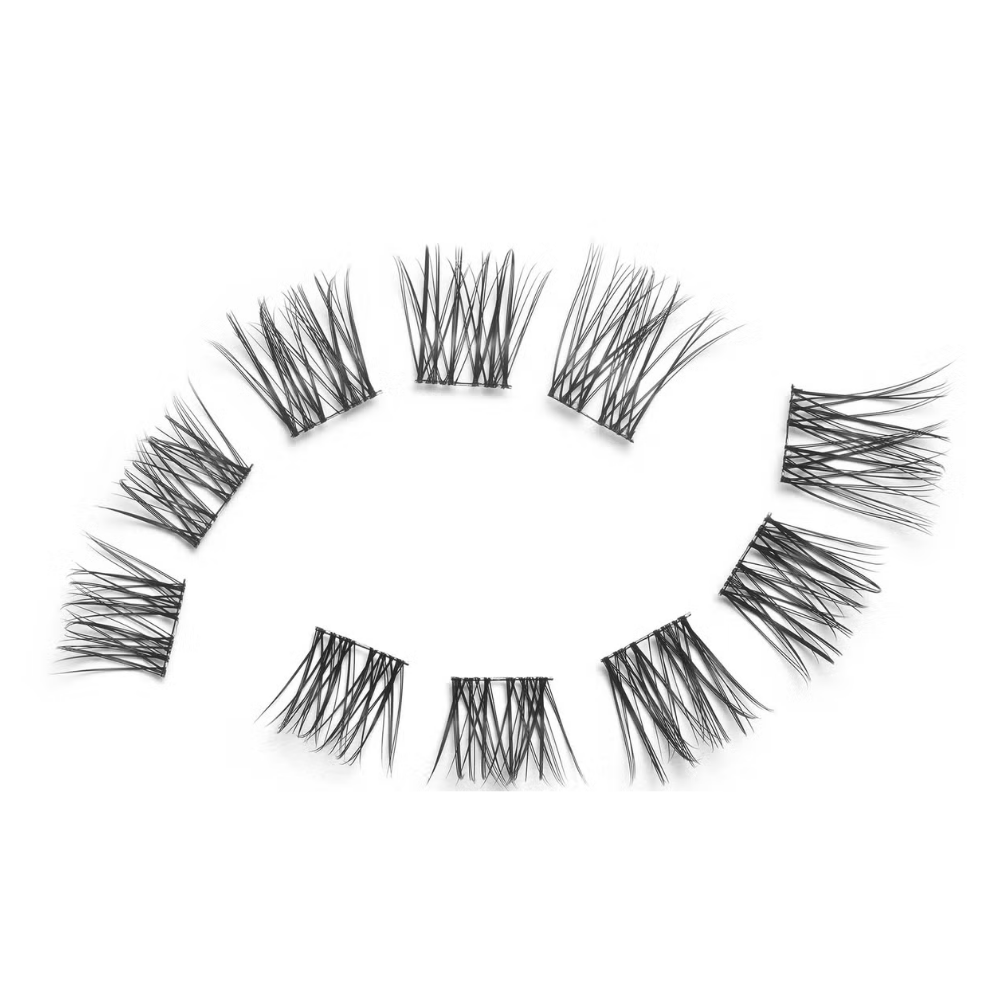 Eylure Underlash Salon Lash Extensions Individual Lash Clusters Wispy Black x30