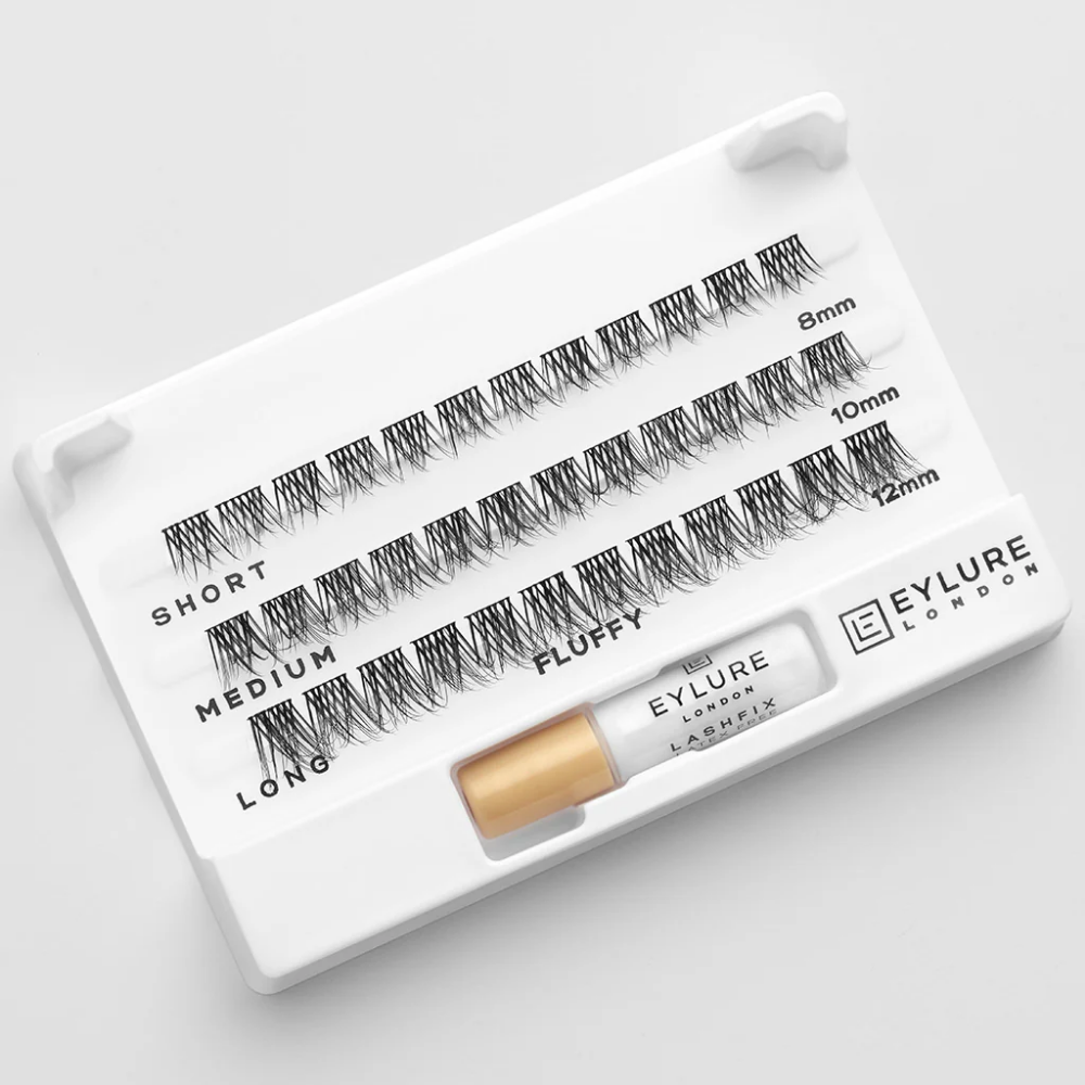 Eylure Salon Clusters Individual Lash Clusters Fluffy Black x36