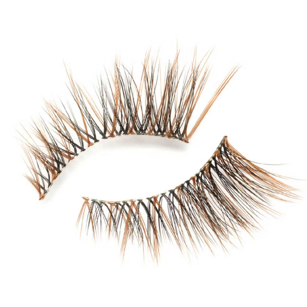 Eylure 3/4 Length 001 Natural Strip Lashes Brown/Black