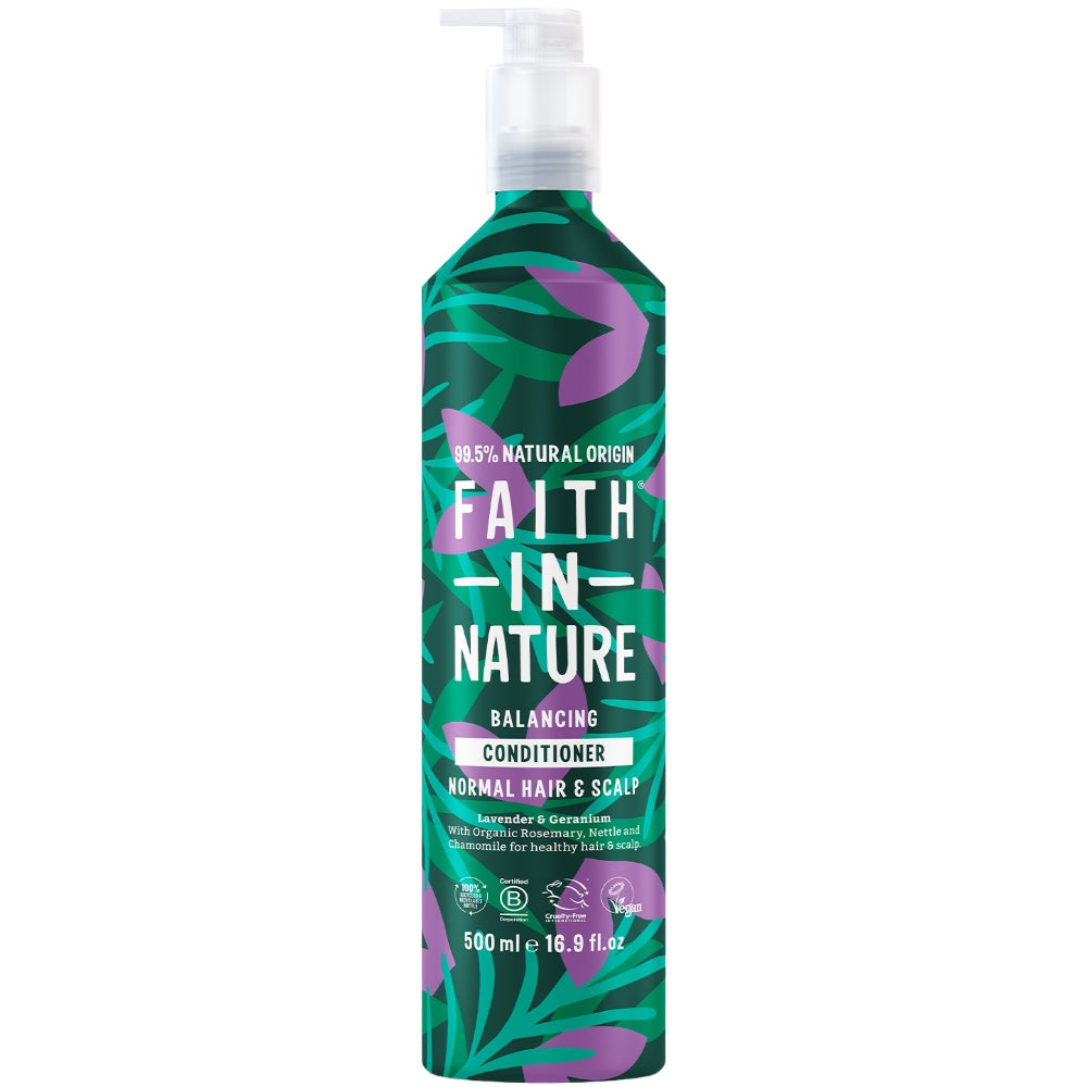 Faith In Nature Lavender & Geranium Conditioner Aluminium Bottle 500ml