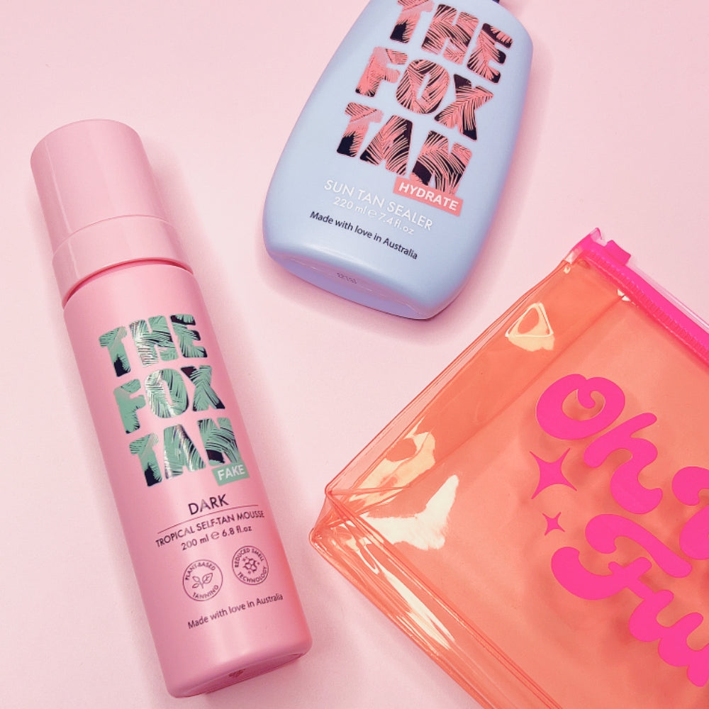 The Fox Tan Twinkle Tan Christmas Gift Set