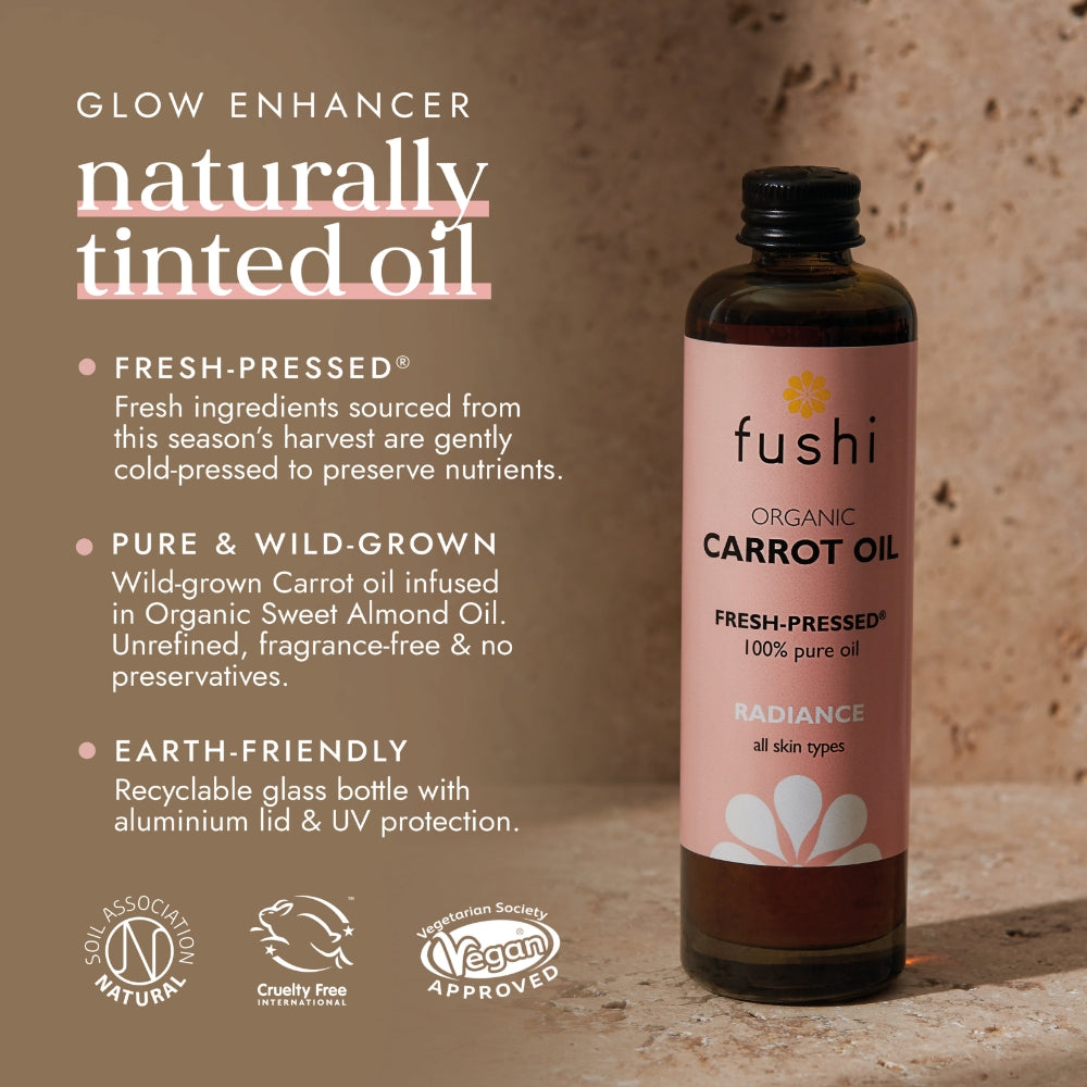 Fushi Fresh-Pressed Carrot Virgin Oil 100ml