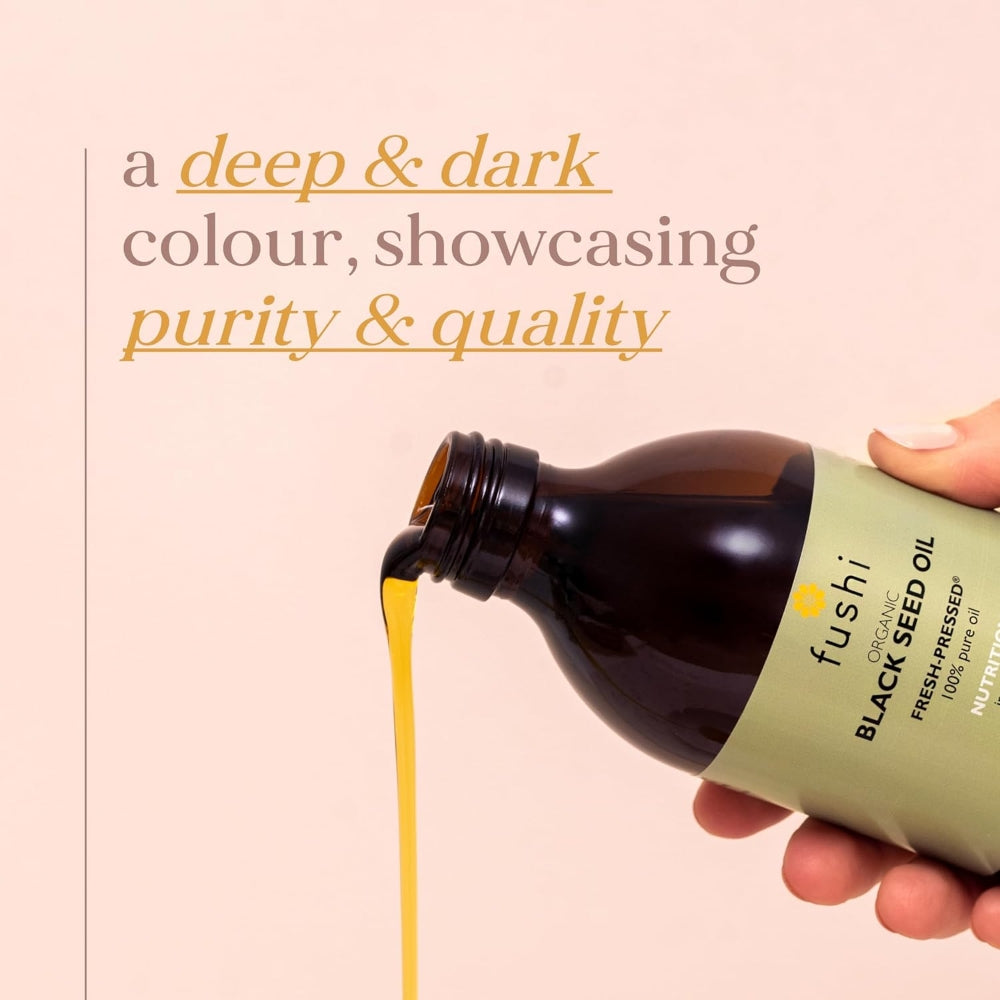 Fushi Organic Fresh-Pressed Black Seed Oil 250ml