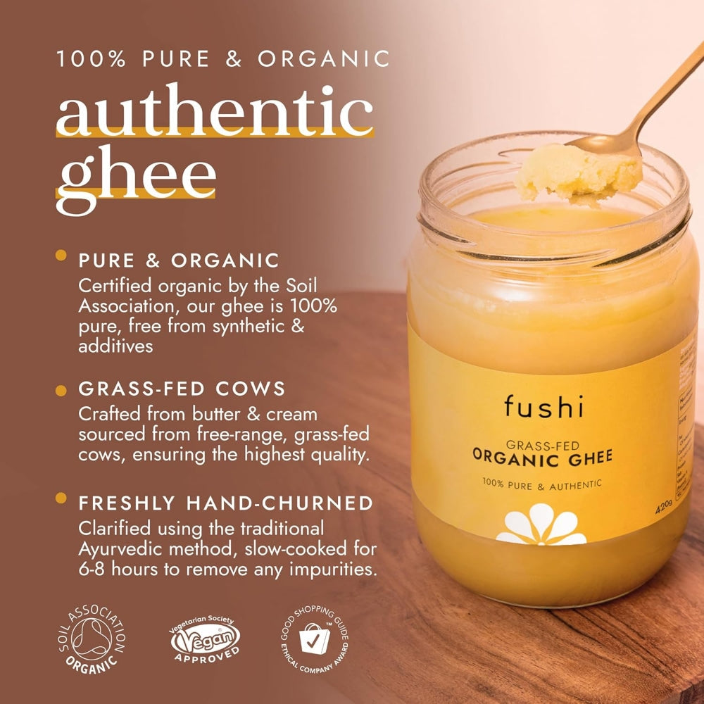 Fushi Organic Grass-Fed Ghee 230g