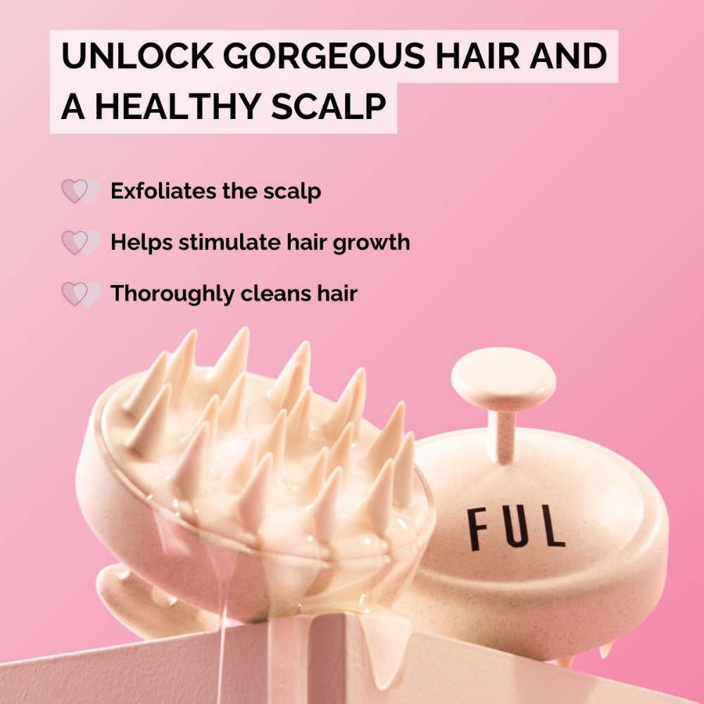 FUL Scalp Massager Shampoo Brush