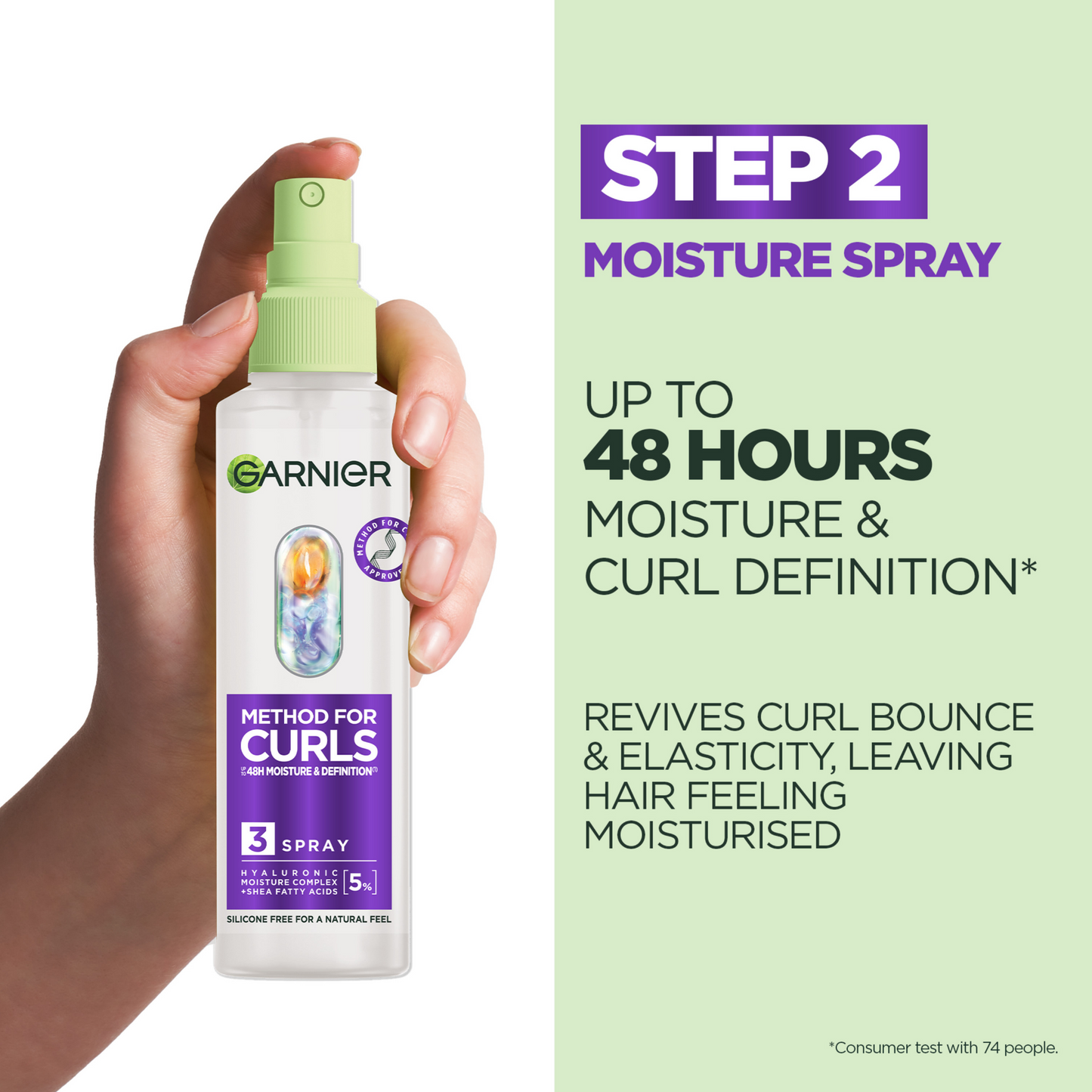 Garnier Method For Curls Hydrating Hair Spray 150ml