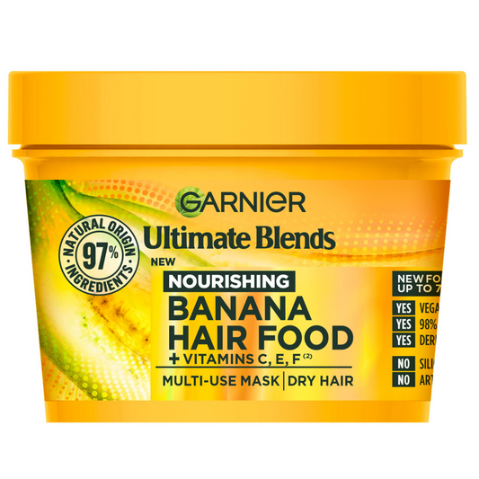 Garnier Ultimate Blends Banana Hair Food Nourishing Multi-Use Hair Mask 250ml