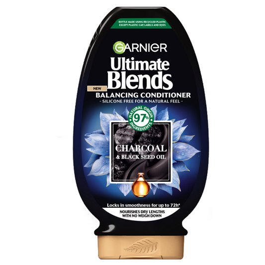 Garnier Ultimate Blends Charcoal & Black Seed Oil Balancing Conditioner 250ml