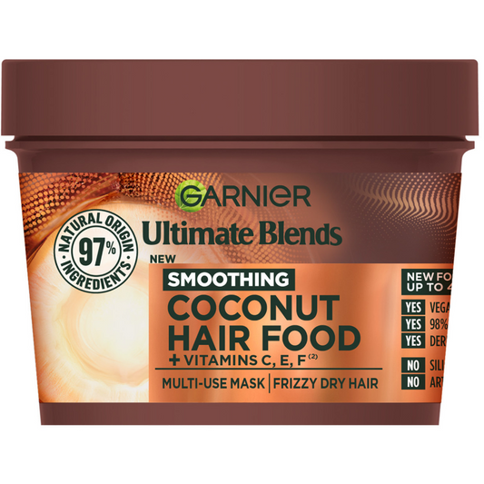 Garnier Ultimate Blends Smoothing Coconut Hair Food Multi-Use Hair Mask 400ml