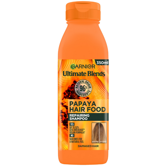 Garnier Ultimate Blends Papaya Hair Food Repairing Shampoo 350ml