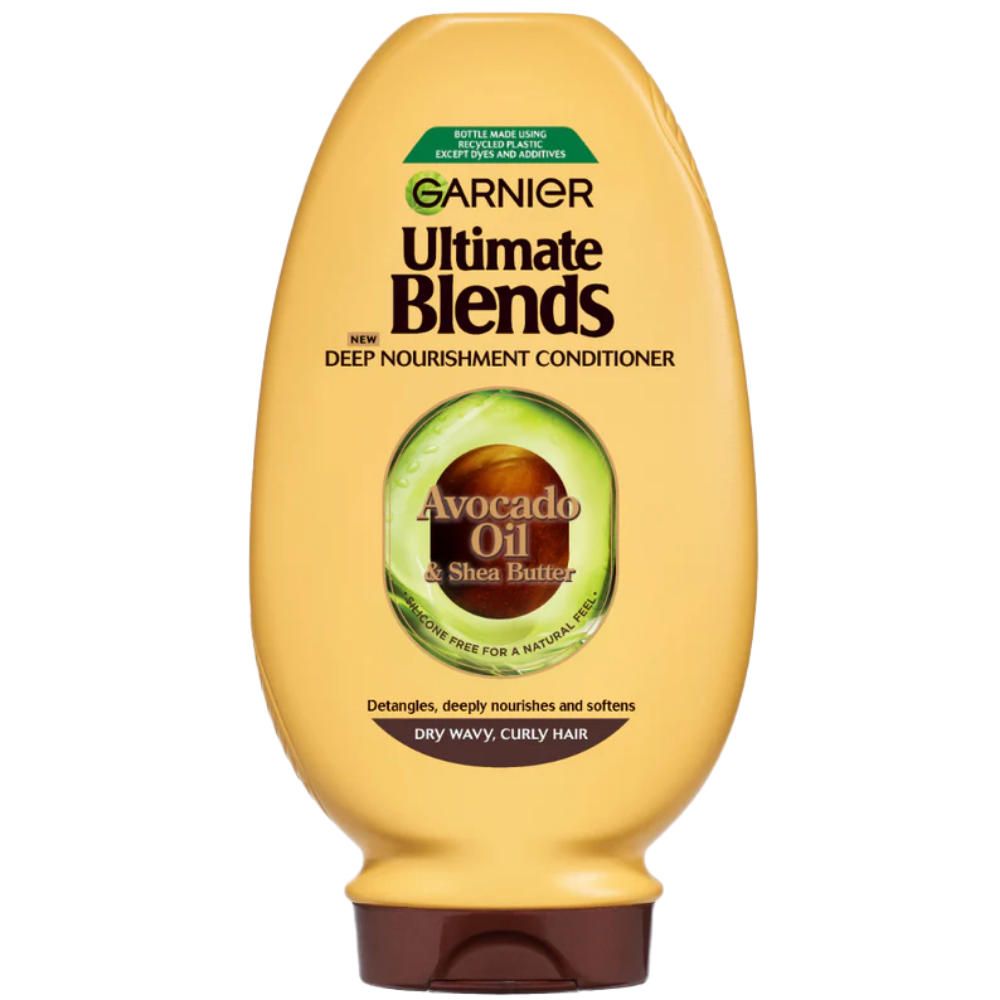 Garnier Ultimate Blends Avocado Oil & Shea Butter Deep Nourishment Shampoo 300ml & Conditioner 250ml Twin