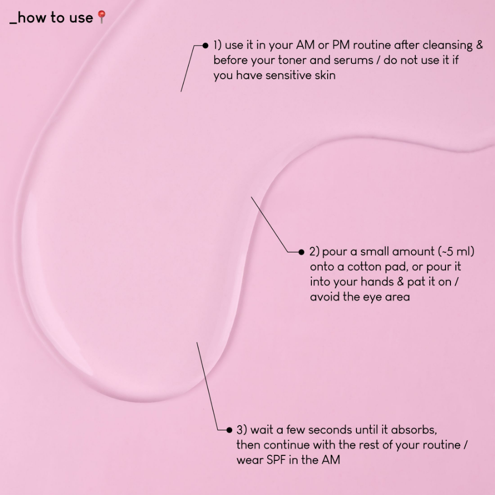 Geek & Gorgeous Smooth Out 12% AHA + Cactus Liquid Exfoliant 100ml