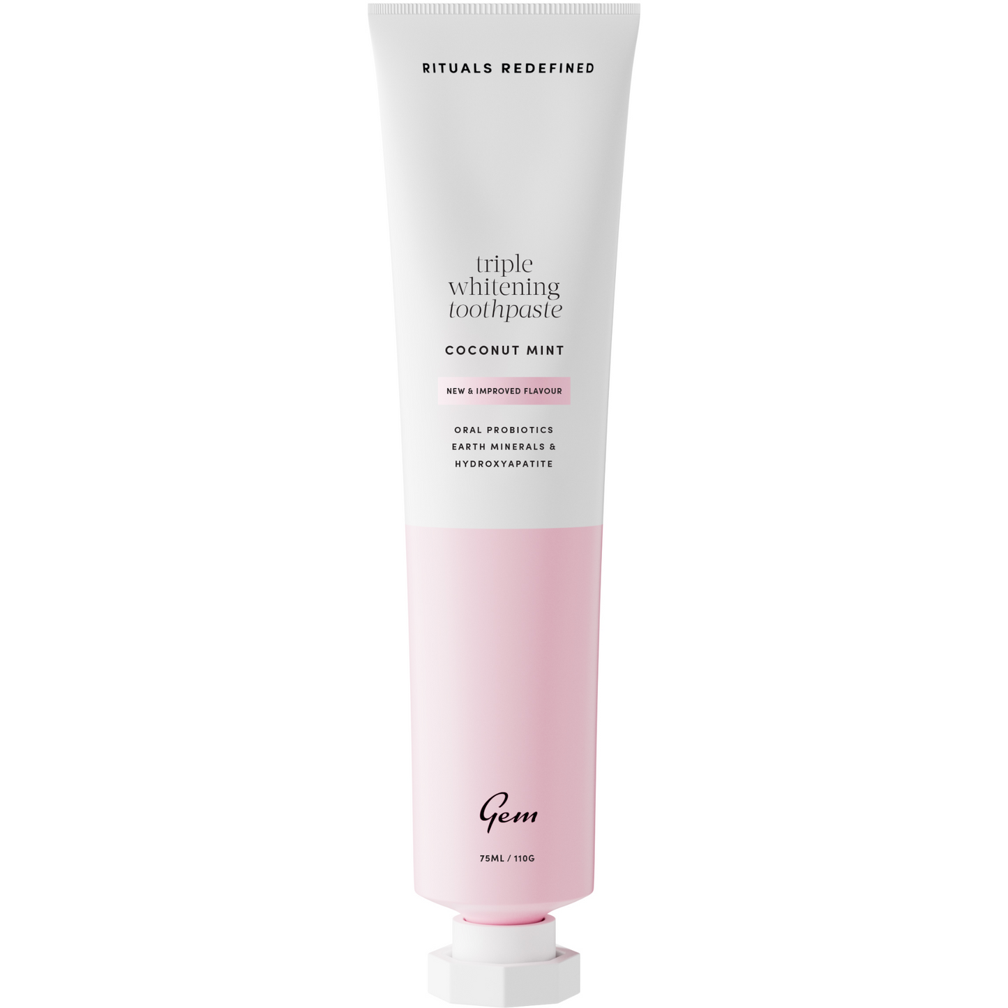 Gem Triple Whitening Toothpaste Coconut Mint 100g