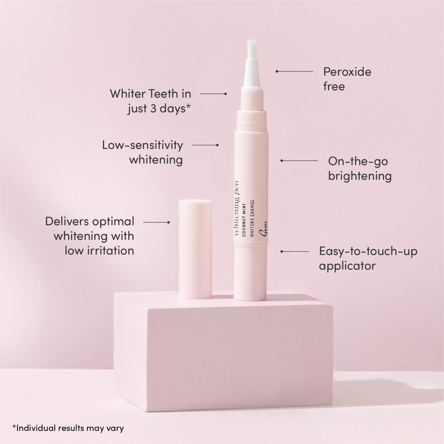 Gem Whitening Pen PAP Coconut Mint 4ml