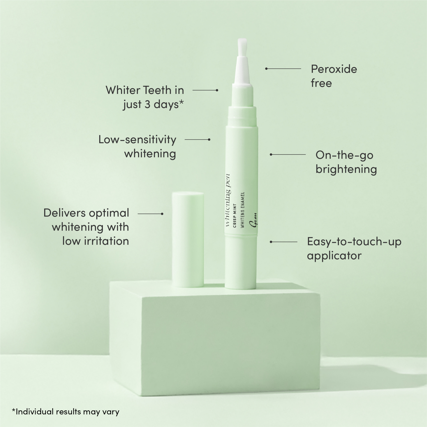Gem Whitening Pen PAP Crisp Mint 4ml