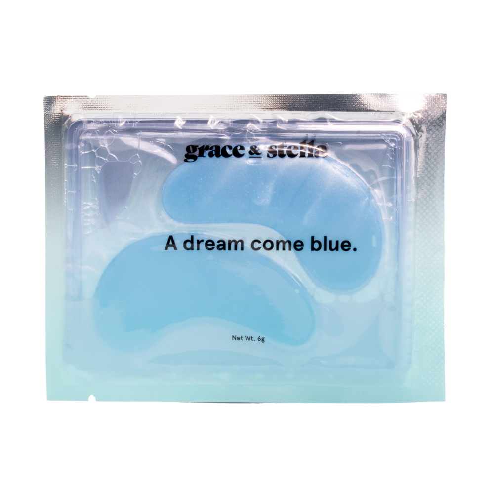 Grace & Stella Illuminating Blue Under Eye Masks Pack of 48