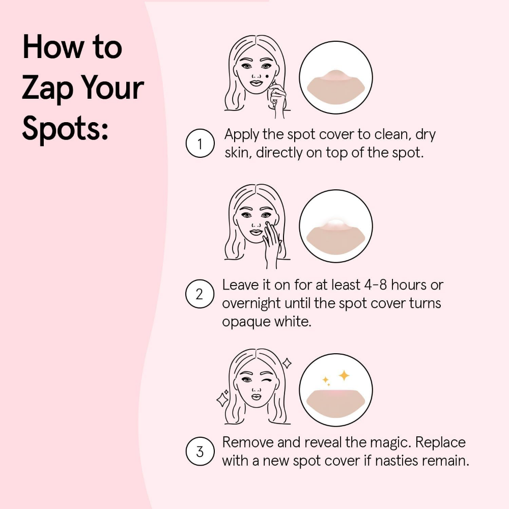 Grace & Stella Hydrocolloid Pimple Patches Clear x72