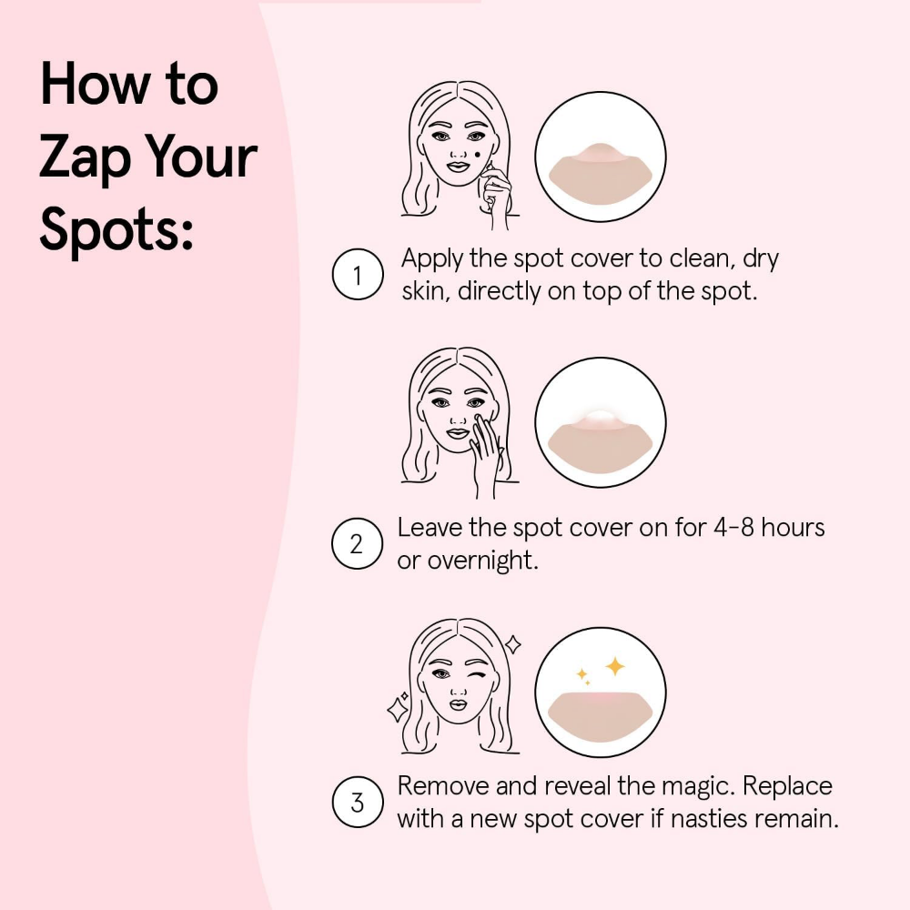 Grace & Stella Hydrocolloid Pimple Patches Multishape x72