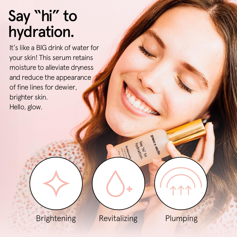 Grace & Stella Hyaluronic Acid Hydrating Serum 50ml