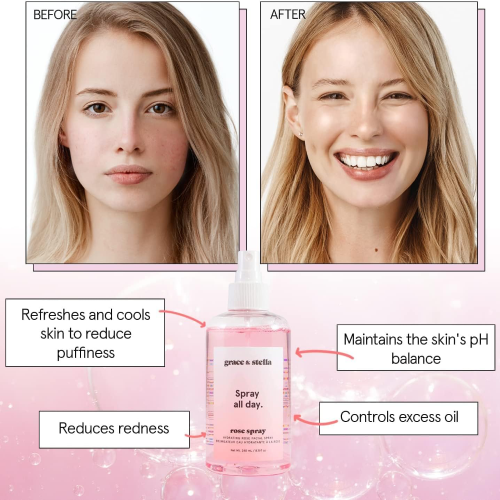 Grace & Stella Spray All Day Rose Spray 240ml