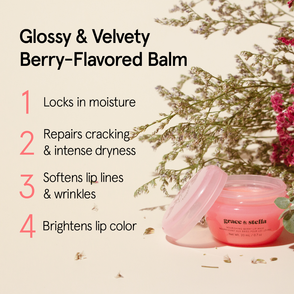 Grace & Stella Berry Lip Mask 20ml