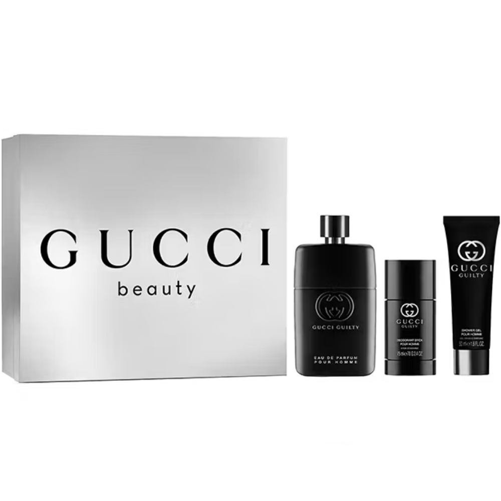 Gucci Guilty For Him Eau De Parfum Gift Set 90ml