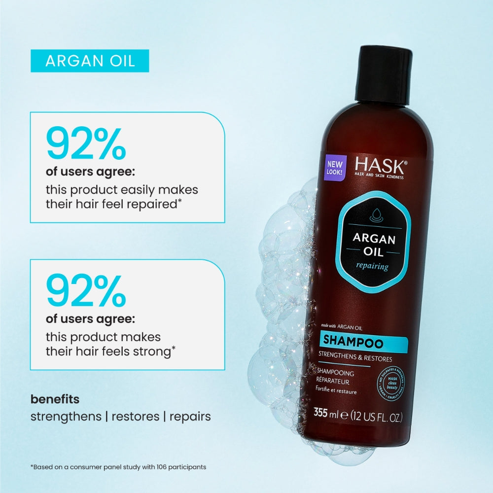 Hask Argan Oil Repairing Shampoo 355ml