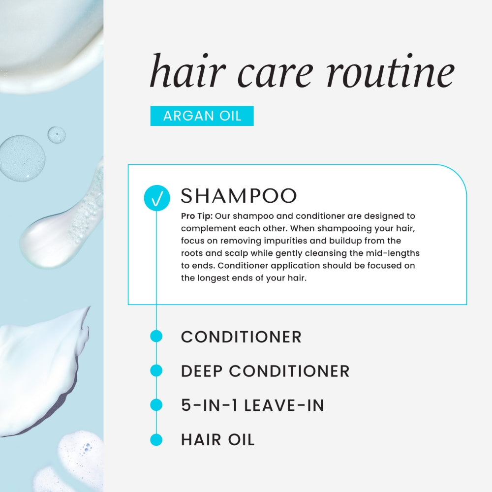 Hask Argan Oil Repairing Shampoo 355ml