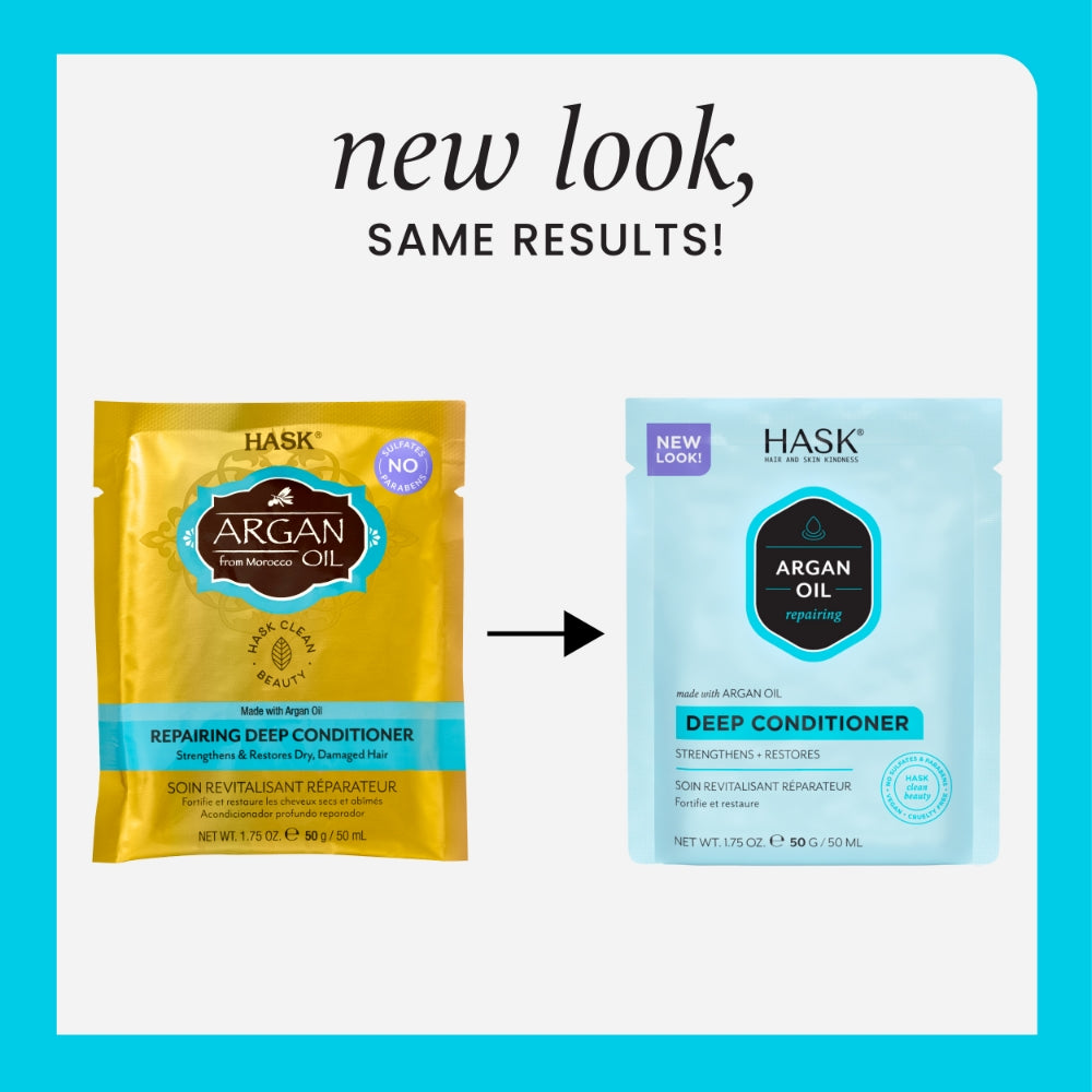 Hask Argan Oil Repairing Deep Conditioner Sachet 50g