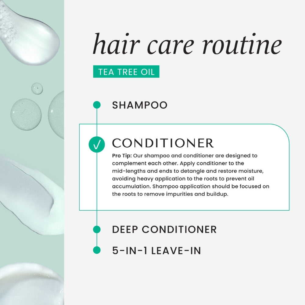 Hask Tea Tree Oil Invigorating Conditioner 355ml